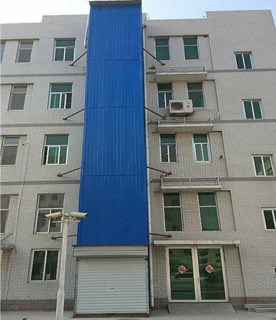 厂房可拆卸升降货梯图片